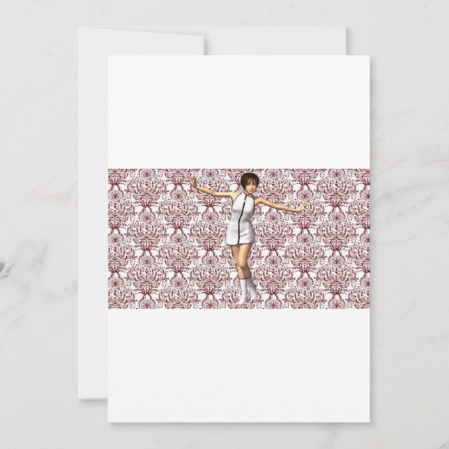 Custom Wine Bottle Label (3.5" x 4") Invitation (Front)