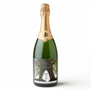 Custom Wine Bottle Label (8.9 cm x 10.2 cm)