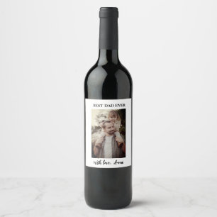 "Custom Wine Label Template"