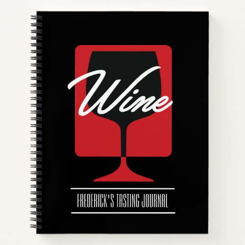 Custom Wine Tasting Journal