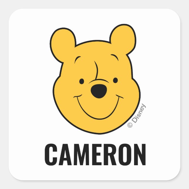 Custom Winnie the Pooh | Back to School Labels (Front)