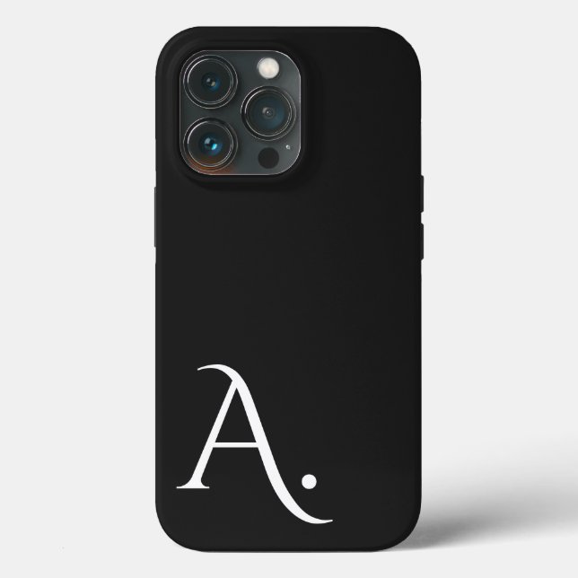 Custom with Initial Name Case-Mate iPhone Case (Back)