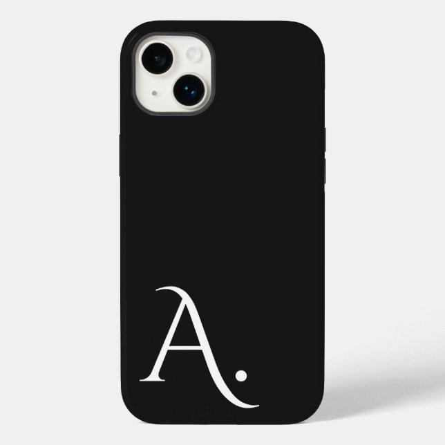 Custom with Initial Name Case-Mate iPhone Case (Back)