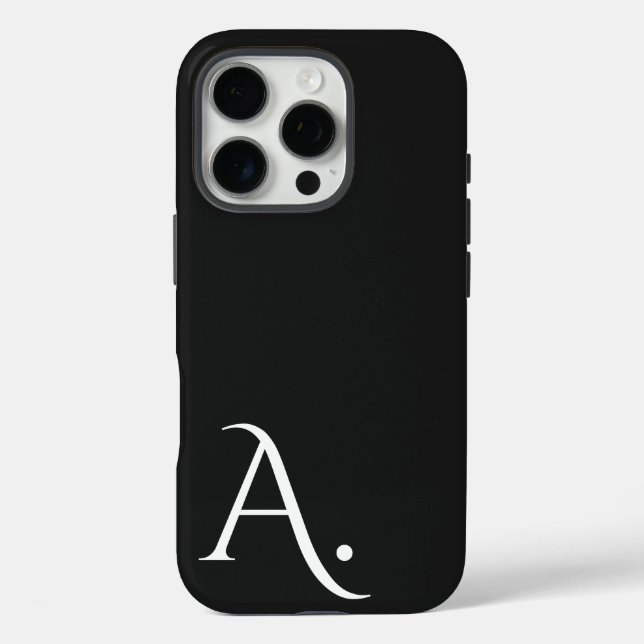 Custom with Initial Name Case-Mate iPhone Case (Back)