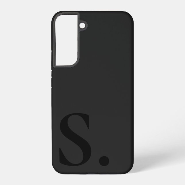Custom with Initial Name Samsung Galaxy Case (Back)
