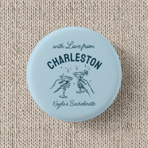 Custom With Love from Destination Bachelorette Button