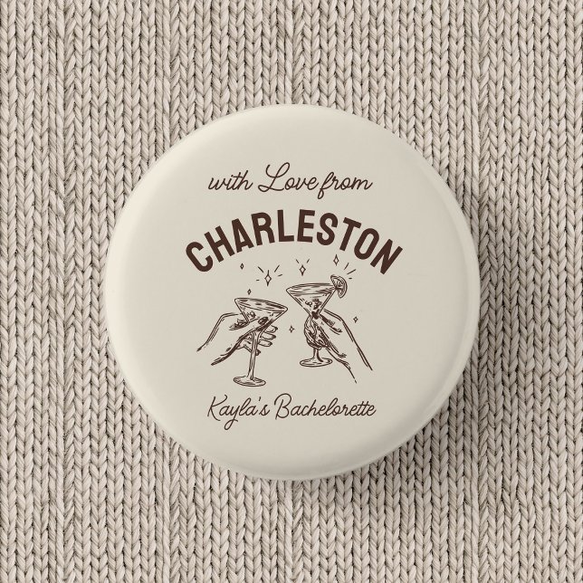 Custom With Love from Destination Bachelorette Button (Creator Uploaded)