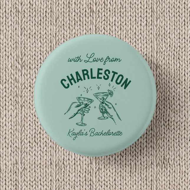 Custom With Love from Destination Bachelorette Button (Creator Uploaded)