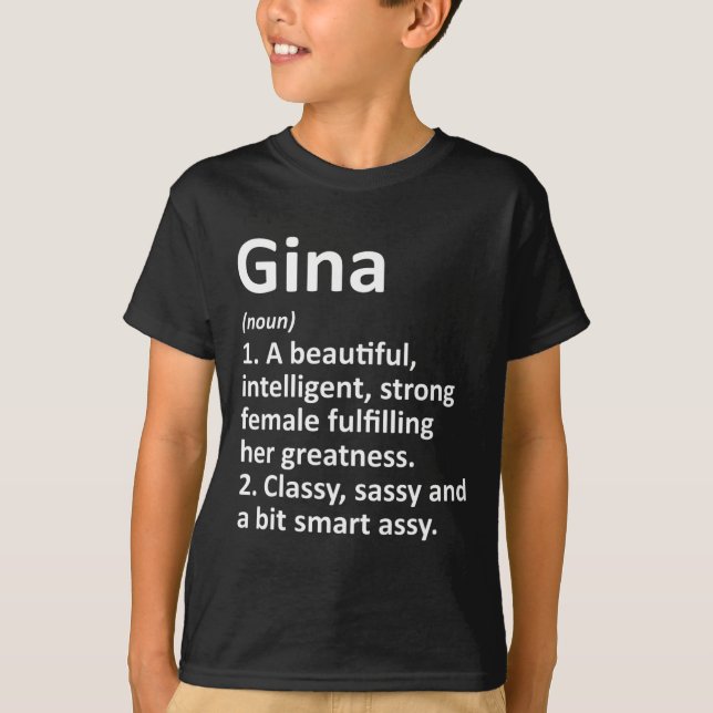 Custom Women Name Meaning Girl Mom Wife Birthday G T-Shirt (Front)