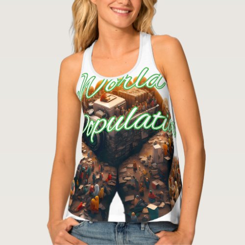 Custom Womens All_Over Print Racerback Tank Top