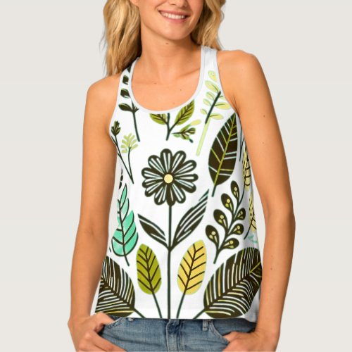 Custom Womens All_Over Print Racerback Tank Top