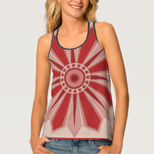 Custom Women's All-Over Print Racerback Tank Top