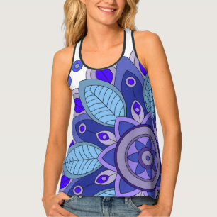 Custom Women's All-Over Print Racerback Tank Top