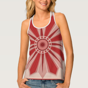 Custom Women's All-Over Print Racerback Tank Top