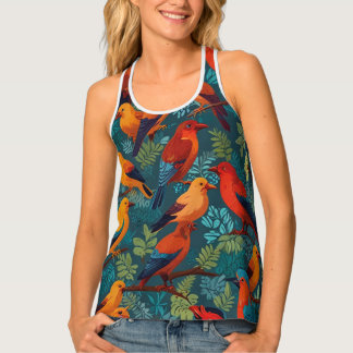 Custom Women's All-Over Print Racerback Tank Top