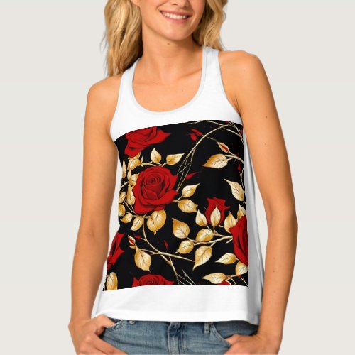 Custom Womens All_Over Print Racerback Tank Top