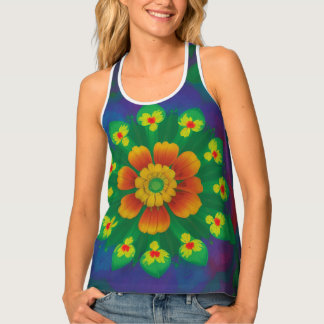 Custom Women's All-Over Print Racerback Tank Top