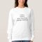 Custom Womens Basic Classic Crewneck Sweatshirt