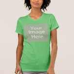 Custom Womens Casual Tshirt<br><div class="desc">Personalize your own womens casual tshirt on Zazzle.com! Click the Customize button to insert your own artwork, design, or photo to make a unique womens casual tshirt. Try adding text using various fonts & view a preview of your design! Zazzle