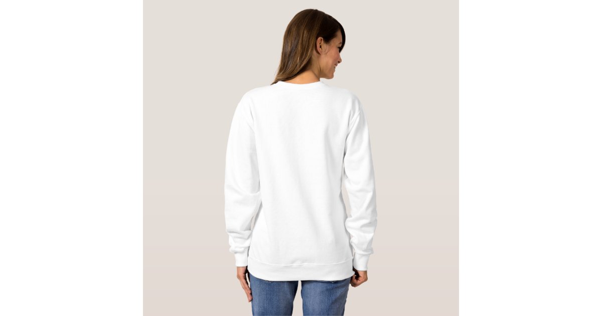 Custom Womens Crewneck Embroidered Sweatshirt