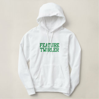 Custom Women's Embroidered hooded Baton Twirler Hoodie