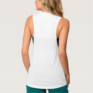 Custom Womens Flowy Loose Fit Muscle Tank Top Tee