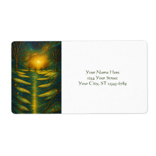 Custom Wonder & Light Matching Address Labels