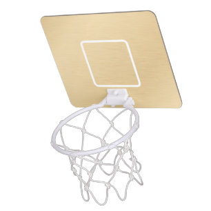 Custom wood mini basketball hoop