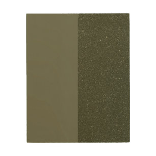 Custom Wood Wall Art – Matte + Speckled Moss Green