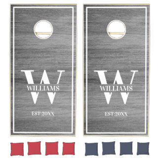 Custom Wooden Cornhole Boards Set