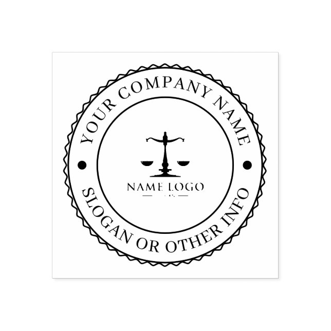 Custom wooden rubber stamp (Imprint)