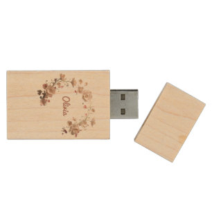 Custom Wooden USB Flash Drive