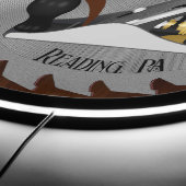 Custom Woodwork Saw Blade Planer LED Sign (Edge)