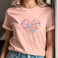 Custom Word Art Heart Keepsake add Your own words