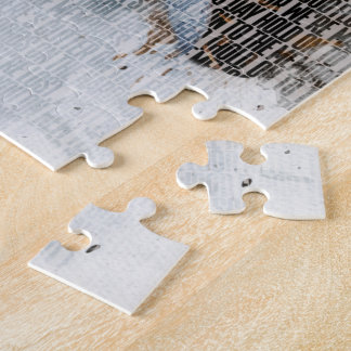 Custom Word Art. Watercolor photo made by Words. Jigsaw Puzzle