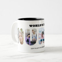 Custom Word Photo Collage World's Best Nurse
