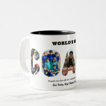Custom Word Photo Collage World's Best Uncle