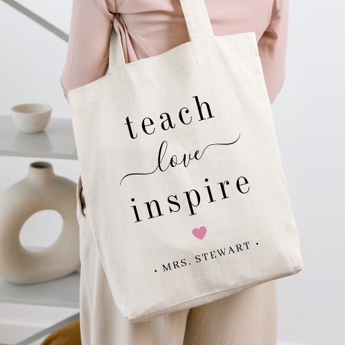 Custom Words Editable Color Personalized Tote Bag