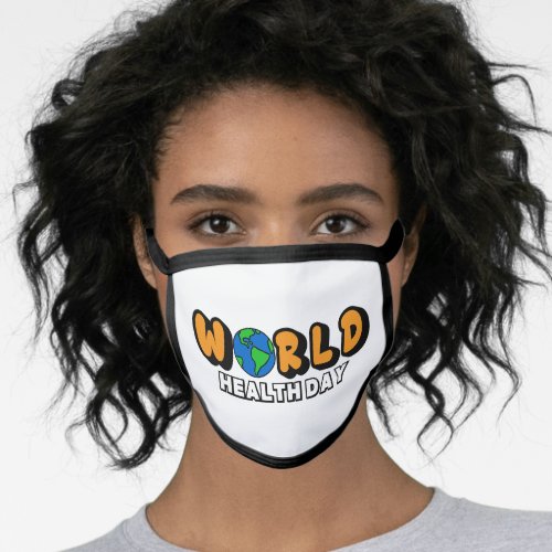 Custom World Health Day Face Mask