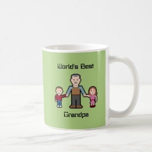 Custom World's Best Grandpa Coffee Mug