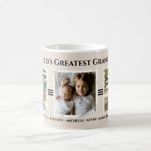 Custom World's Greatest Grandma Photo Coffee Mug