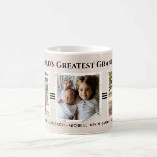 Custom Worlds Greatest Grandma  Photo Coffee Mug