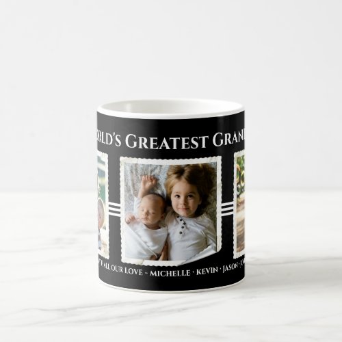 Custom Worlds Greatest Grandpa  Photo Coffee Mug