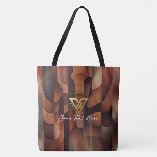 Custom  Woven Warmth Tote Bag