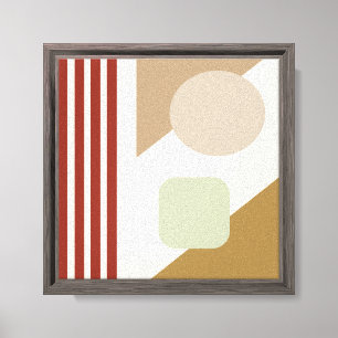 Custom Wrapped Canvas – 8"x8" Modern Acrylic Art Print