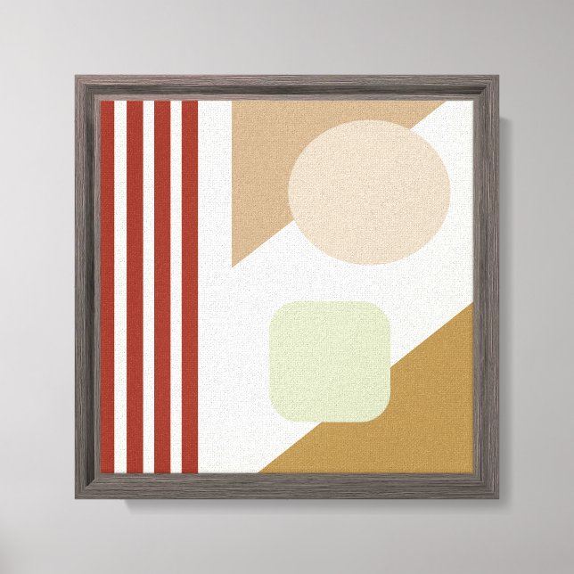  Custom Wrapped Canvas – 8"x8" Modern Acrylic Art Print (Front)