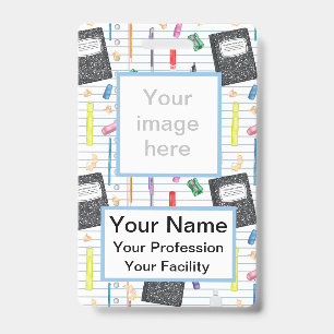 Custom Writing Supplies - School Series Badge