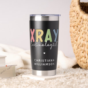 Custom Xray Technologist X-ray Tech Gifts Insulated Tumbler