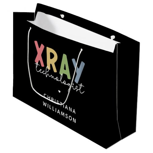 Custom Xray Technologist X_ray Tech Gifts Large Gift Bag