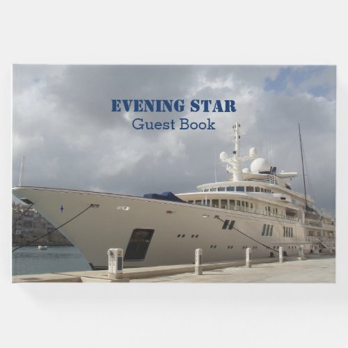 Custom Yacht Photo Guest Book